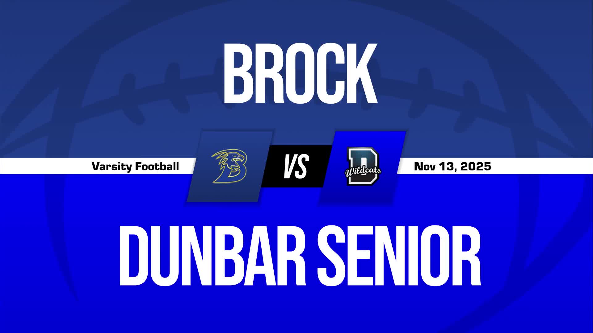 Football Game Preview: Brock Eagles vs. Estacado Matadors