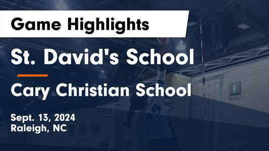 Volleyball Game Recap: Cary Christian Gets the Win