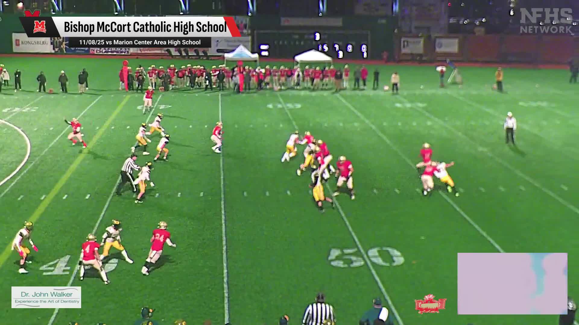 Football Recap: Bishop Mccort's Undefeated Season over After 13 Games + How To Watch