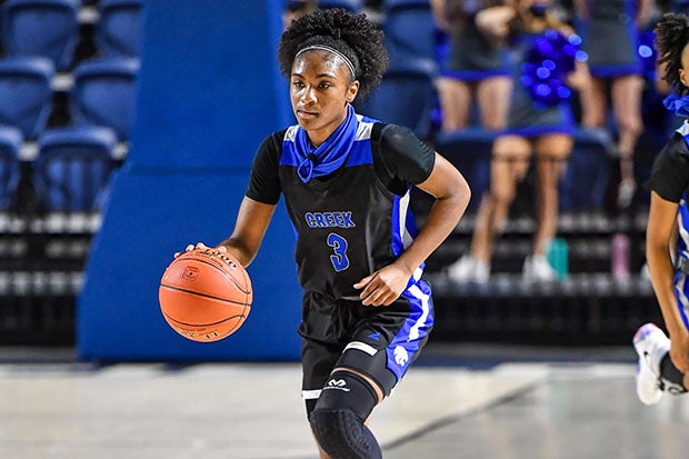 Rori Harmon in action during Cypress Creek's Class 6A state tournament run.