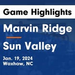 Basketball Game Recap: Marvin Ridge Mavericks vs. Sun Valley Spartans