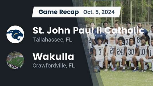 Football Recap: St. John Paul II Drops Season-High Score on Maclay
