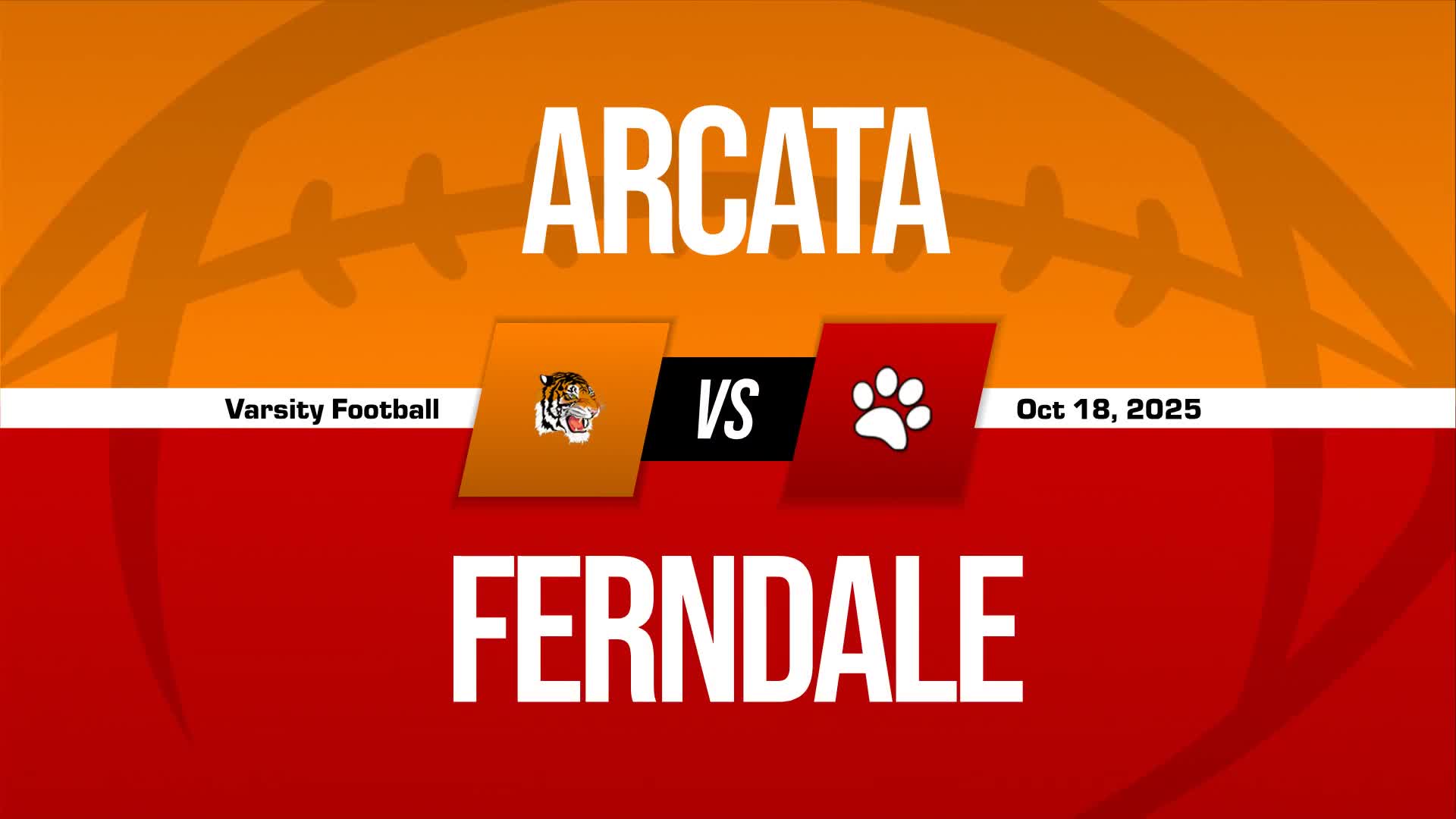 Football Game Preview: Arcata Tigers vs. McKinleyville Panthers + How To Watch