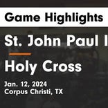 Basketball Game Recap: Holy Cross Knights vs. John Paul II Guardians