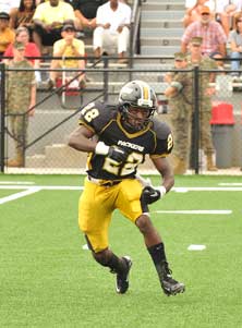 Colquitt County High's Tevin King.