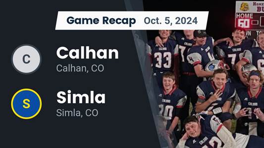 Football Recap: Simla Falls Despite Strong Effort from  Tj Euric