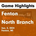 Basketball Game Recap: North Branch Broncos vs. Brandon Blackhawks