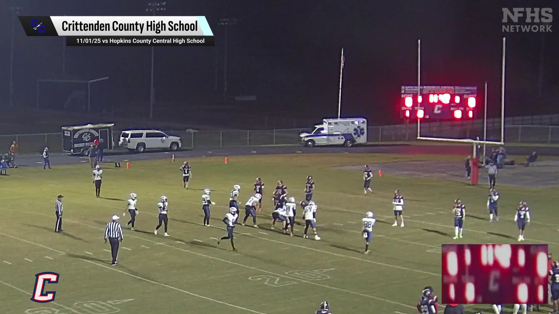 Football Recap: Crittenden County Extends Winning Streak to Six