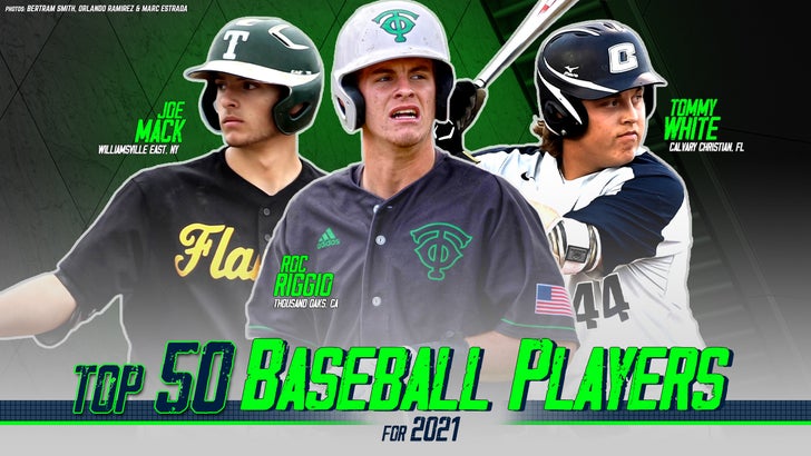 Top 50 baseball players in 2021 Class