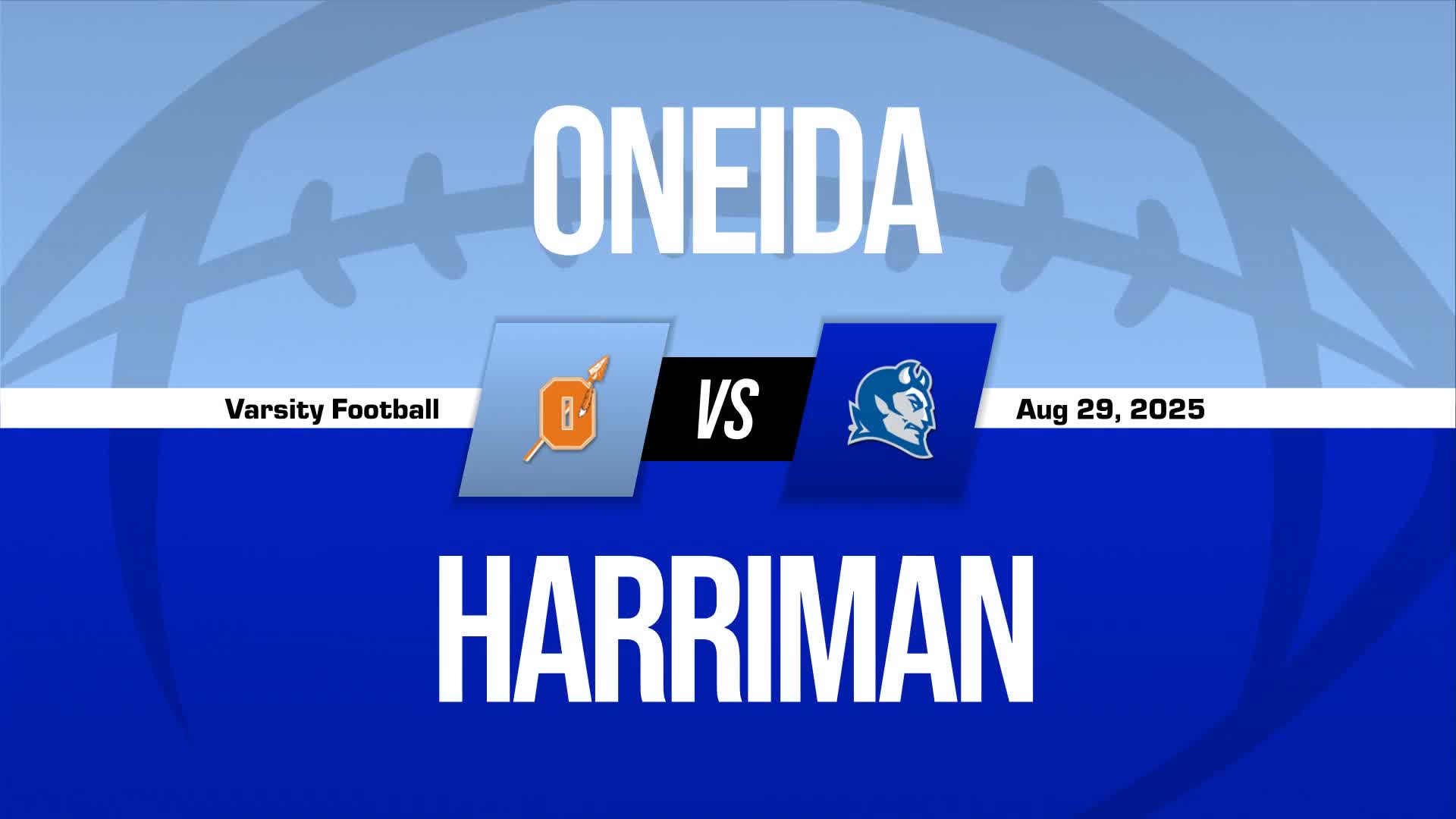 Football Recap: Oneida Skates Past Harriman with Ease