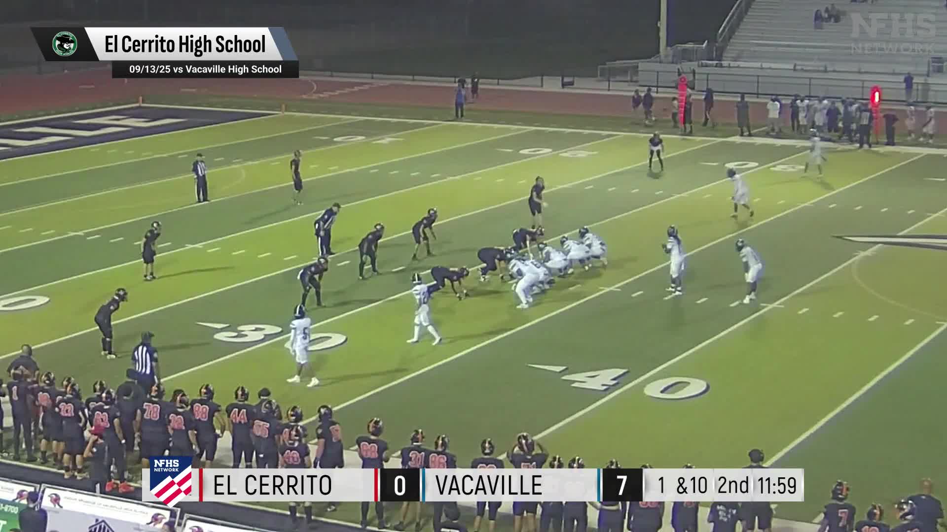 Football Recap: Make It Ten in a Row for El Cerrito + How To Watch