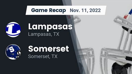 Football Game Preview: Canyon Lake vs. Lampasas Badgers