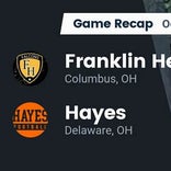 Hayes win going away against Franklin Heights
