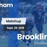 Football Game Recap: Brookline vs. Framingham