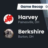 Football Game Recap: Berkshire Badgers vs. Harvey Red Raiders