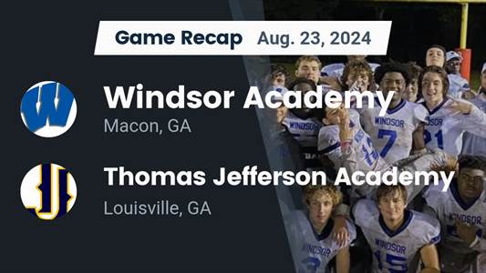 Football Recap: Windsor Academy Snaps Four-Game Streak of Wins a