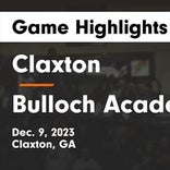Bulloch Academy vs. Claxton