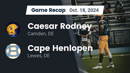 Football Recap: Cape Henlopen Comes Up Short in High-Profile  Ma