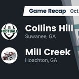 Football Game Recap: Collins Hill Eagles vs. Mill Creek Hawks