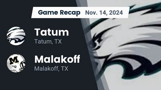 Football Recap: Malakoff Continues Road Dominance  on Friday