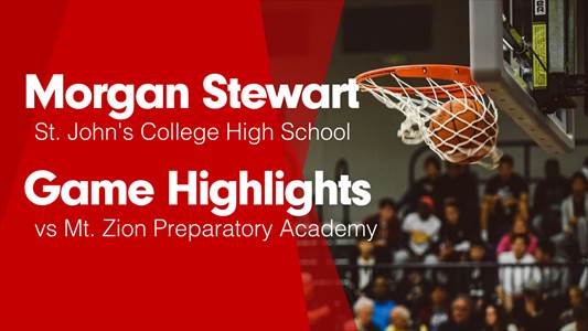 Morgan Stewart Game Report: @ Paul VI