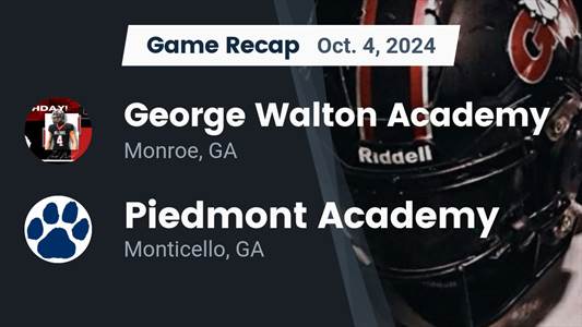 Football Game Preview: George Walton Academy Bulldogs vs. Rivers