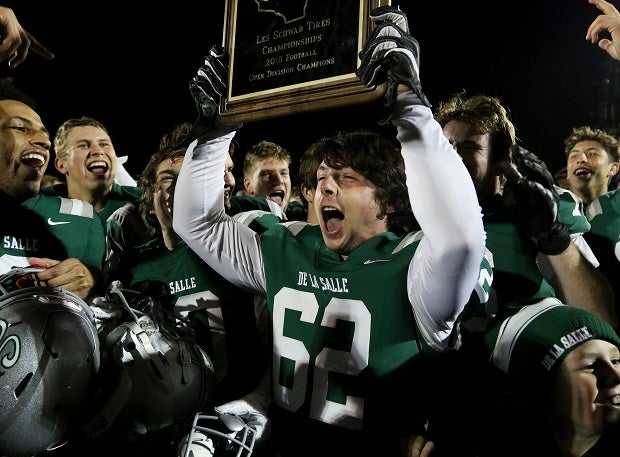 De La Salle set up a CIF state title rematch with No. 1 Mater Dei on Saturday after winning its 27th straight NCS title over Liberty (Brentwood).