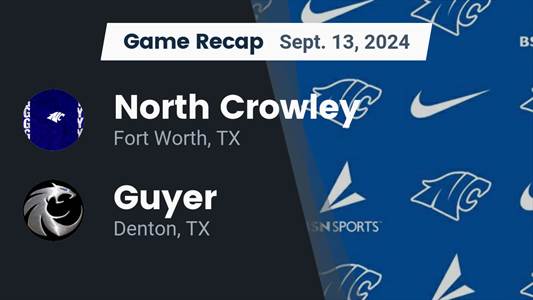Football Game Preview: North Crowley Leaves Home