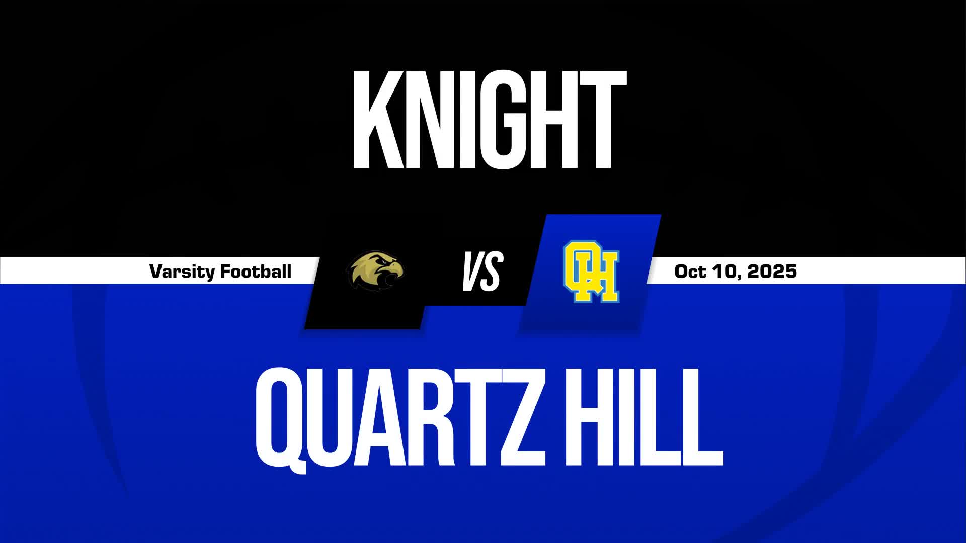 Football Recap: Quartz Hill Piles Up the Points Against Eastside