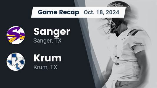 Football Recap: Krum Piles Up the Points Against Gainesville