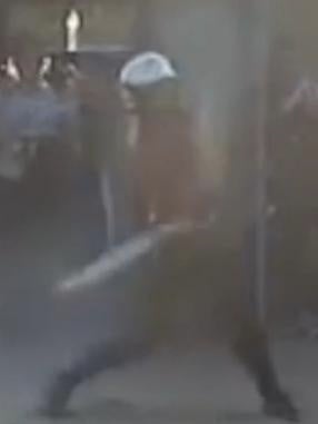 Video: Softball HR knocks fan from seat