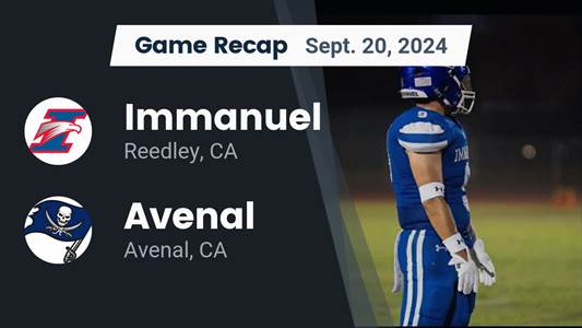 Football Game Preview: Immanuel Eagles vs. El Capitan Gauchos