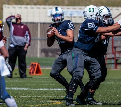 Senior quarterback Brock Domann leads Pine Creek into the Class 4A state championship game Saturday against Broomfield. Domann has passed for nearly 2,000 yards for the Eagles, who are in the title game for the fourth time in six years.