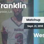 Football Game Recap: Franklin vs. West St. Mary
