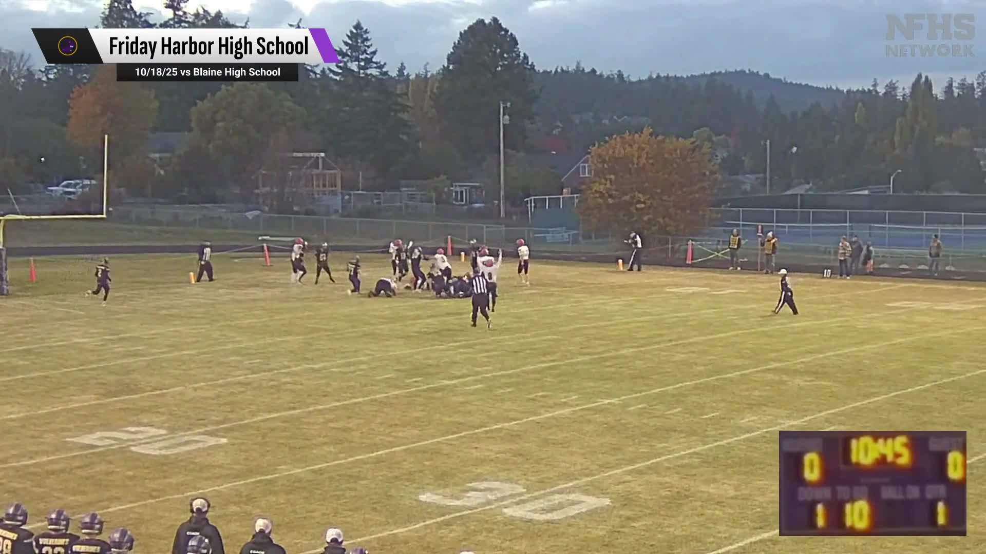 Football Recap: Channing Kleine's Big Game Can't Quite Lead Friday Harbor over Rainier + How To Watch