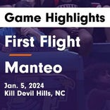 First Flight skates past Manteo with ease