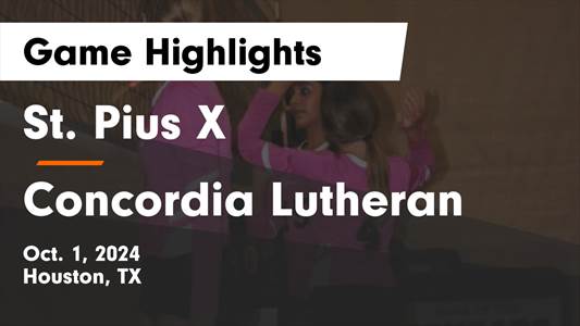 Volleyball Game Preview: St. Pius X Panthers vs. Village Vikings