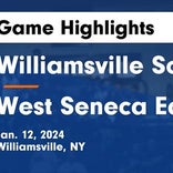 Melanie Marcezin and  Hailey Alba secure win for West Seneca East