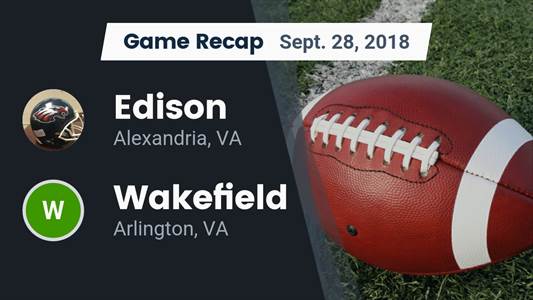 Football Game Recap: Wakefield vs. National Collegiate Prep