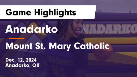 Basketball Recap: Anadarko Piles Up the Points Against Mount St.