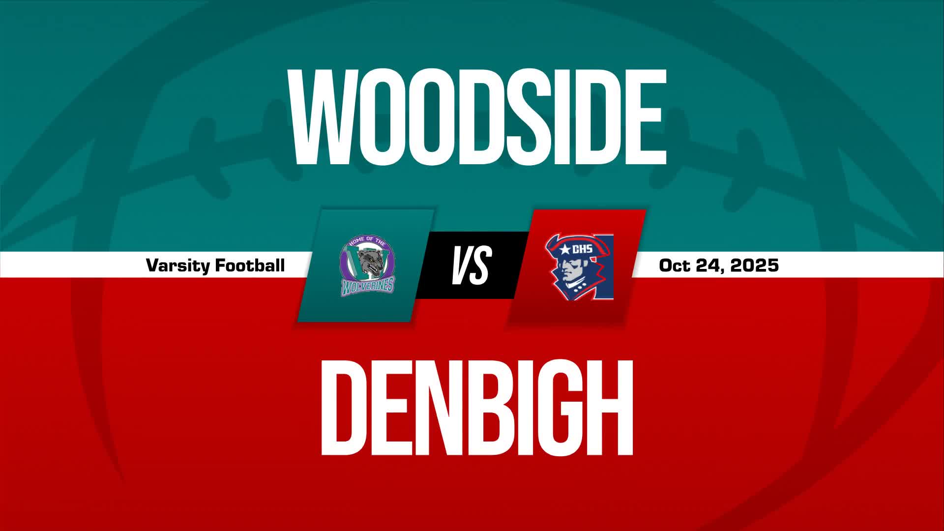 Football Game Preview: Woodside Wolverines vs. Phoebus Phantoms + How To Watch