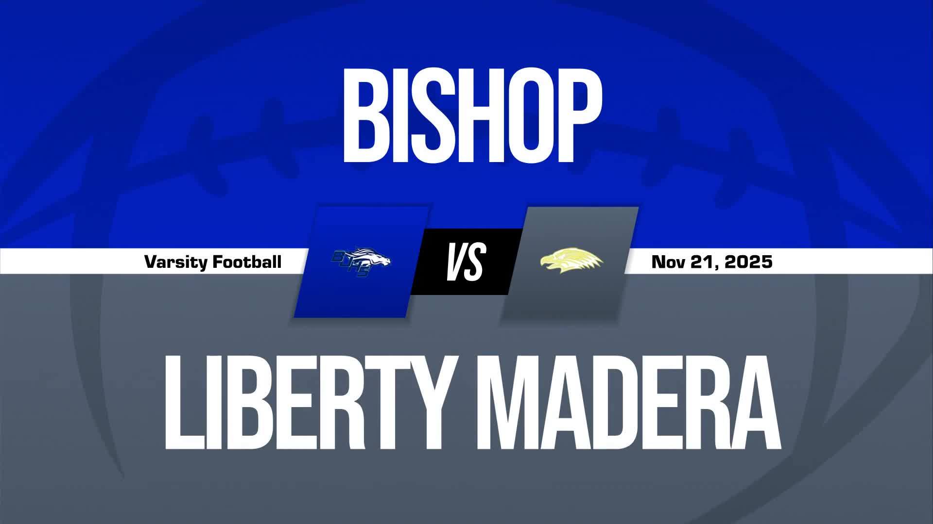 Football Game Preview: Bishop Union Broncos vs. Woodlake Tigers + How To Watch