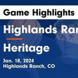 Basketball Game Recap: Heritage Eagles vs. Mountain Vista Golden Eagles