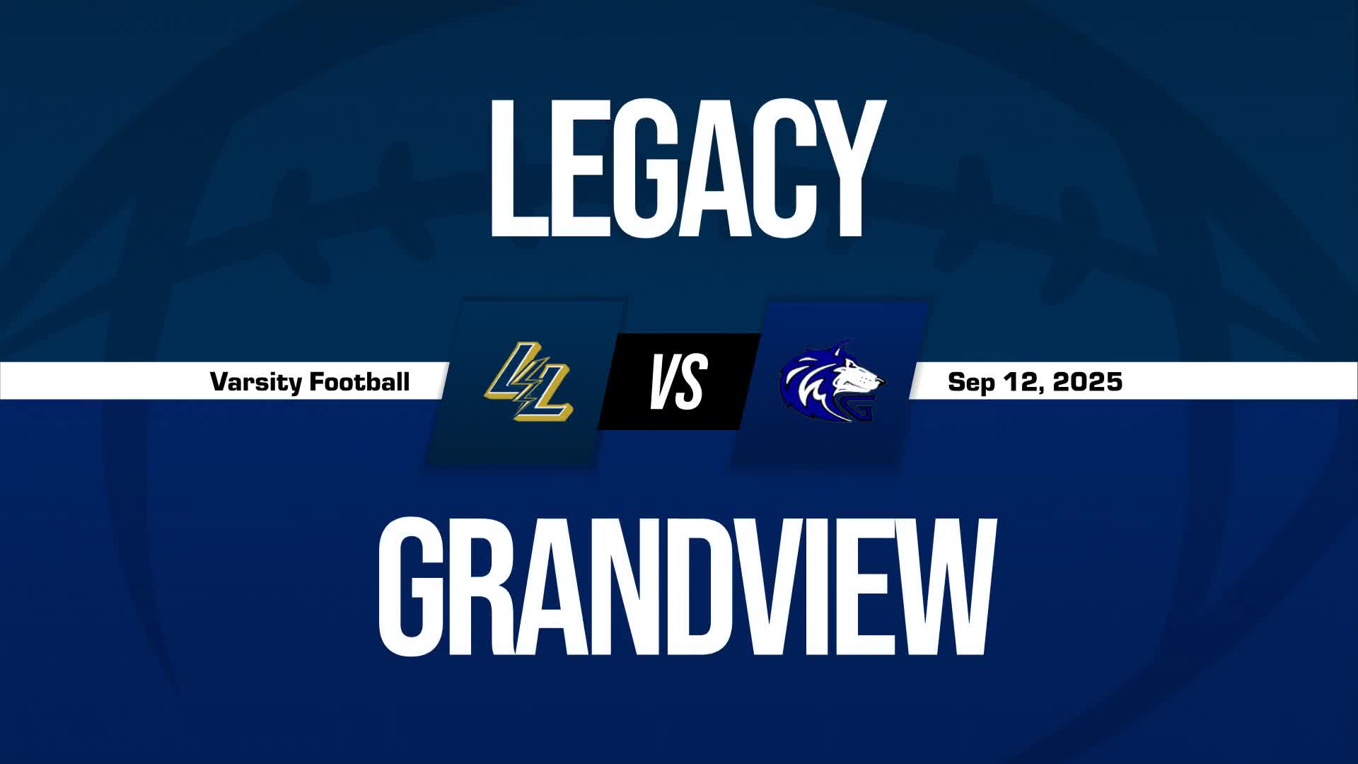 Football Recap: Legacy Comes Up Short