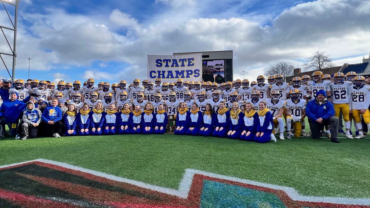The senior class at Marion Local is moving on without losing a single game. The Flyers shutout 10 opponents this season while averaging nearly 50 points per game. (Photo: OHSAA)