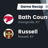 Football Game Recap: Bourbon County Colonels vs. Russell Red Devils