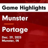 Basketball Game Recap: Munster Mustangs vs. Portage Indians
