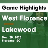 West Florence takes loss despite strong efforts from  Gabrielle Gunter and  Kendrina Johnson
