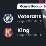 King vs. Corpus Christi Veterans Memorial