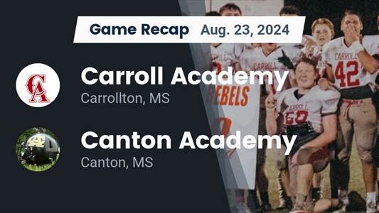 Football Game Preview: Canton Academy Heads Out